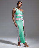 One Shoulder Rhiane Bandage Dress