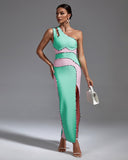 One Shoulder Rhiane Bandage Dress