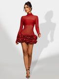 Red Bandage Dress PP25042