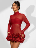 Red Bandage Dress PP25042