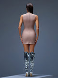 Apricot Bandage Dress PP25068
