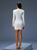 White Bandage Dress PP25070