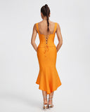 Mermaid Crystal Chain Midi Bandage Set