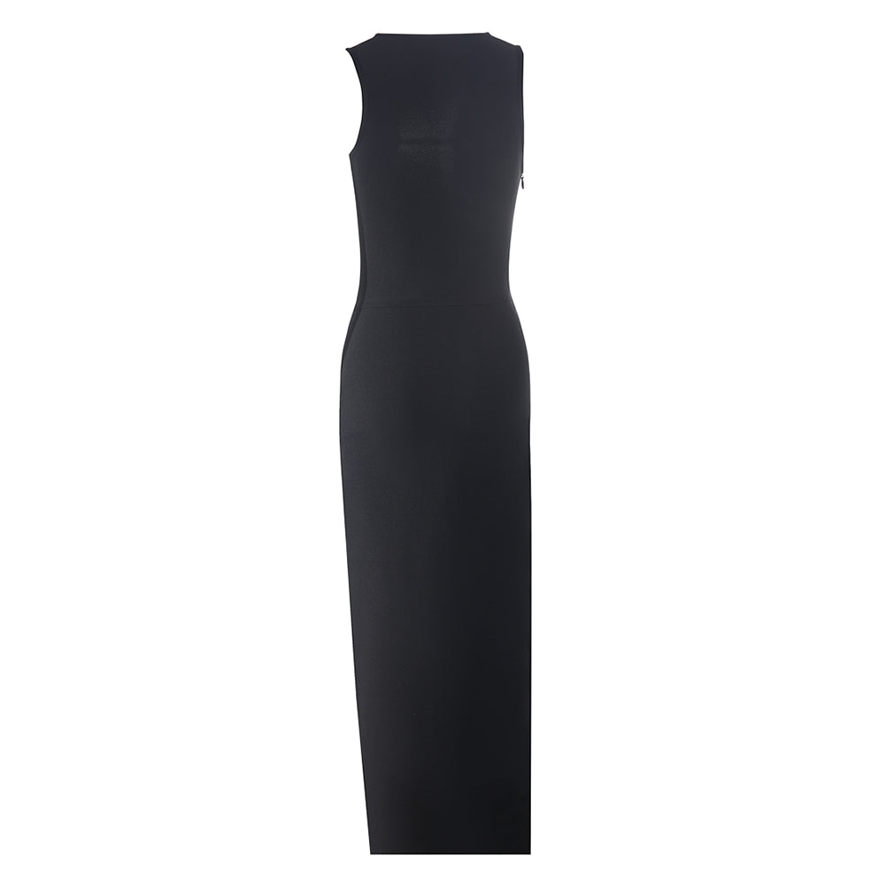 Sleeveless Cut Out Maxi Bandage Dress PZC2532