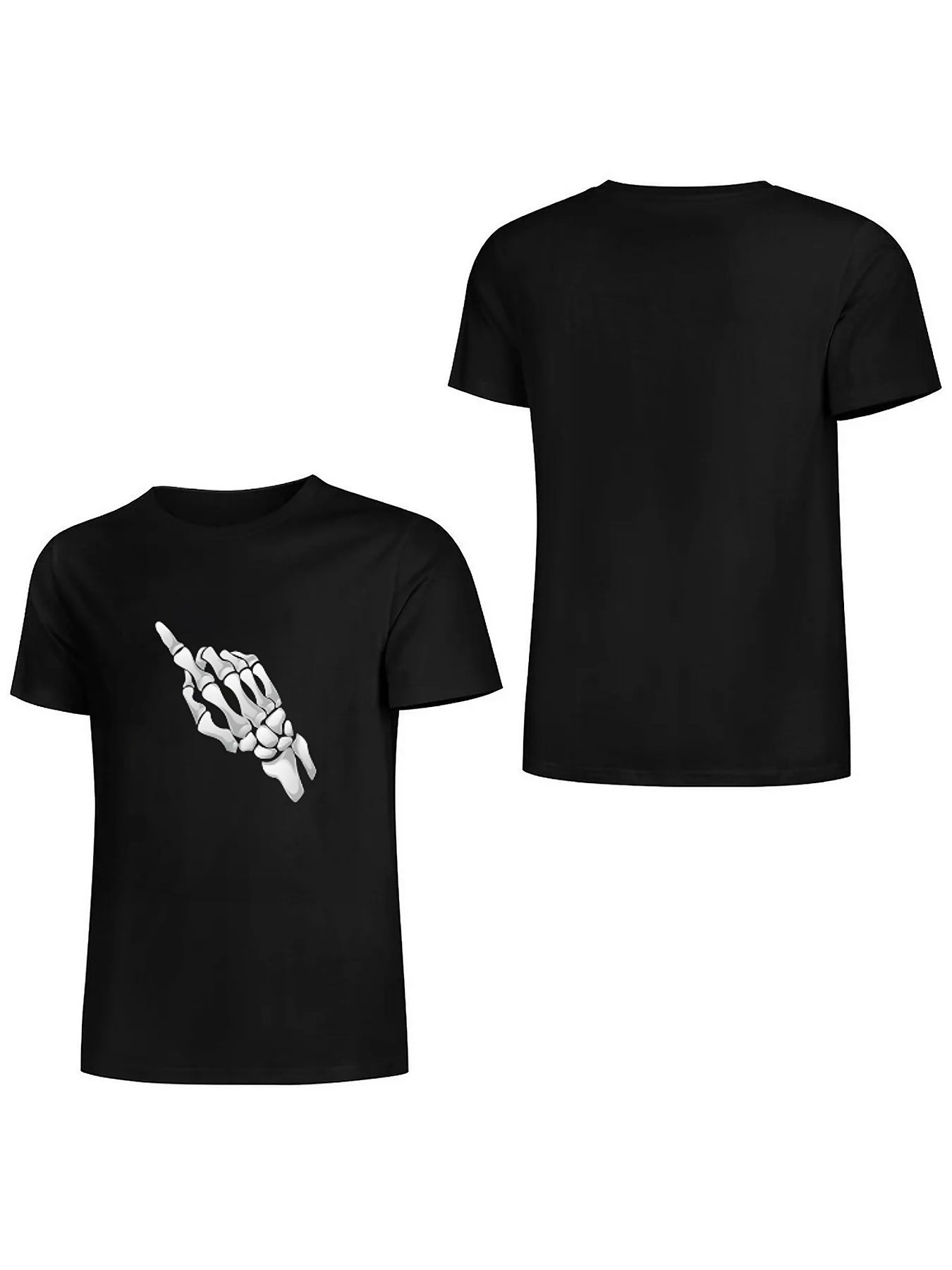 KevaMolly Graphic T Shirts for Women Summer Casual Halloween Printed Tee Cotton Tops Loose Fit