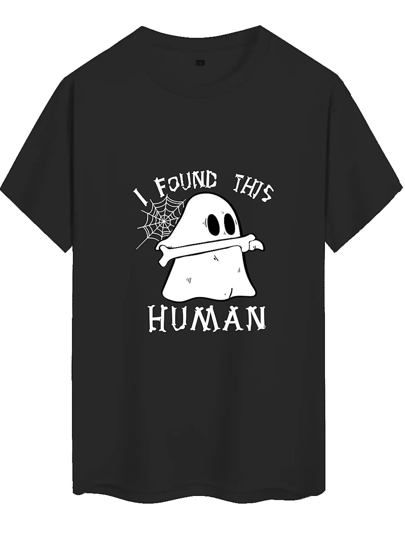 KevaMolly Graphic T Shirts for Women Summer Casual Halloween Printed Tee Cotton Tops Loose Fit