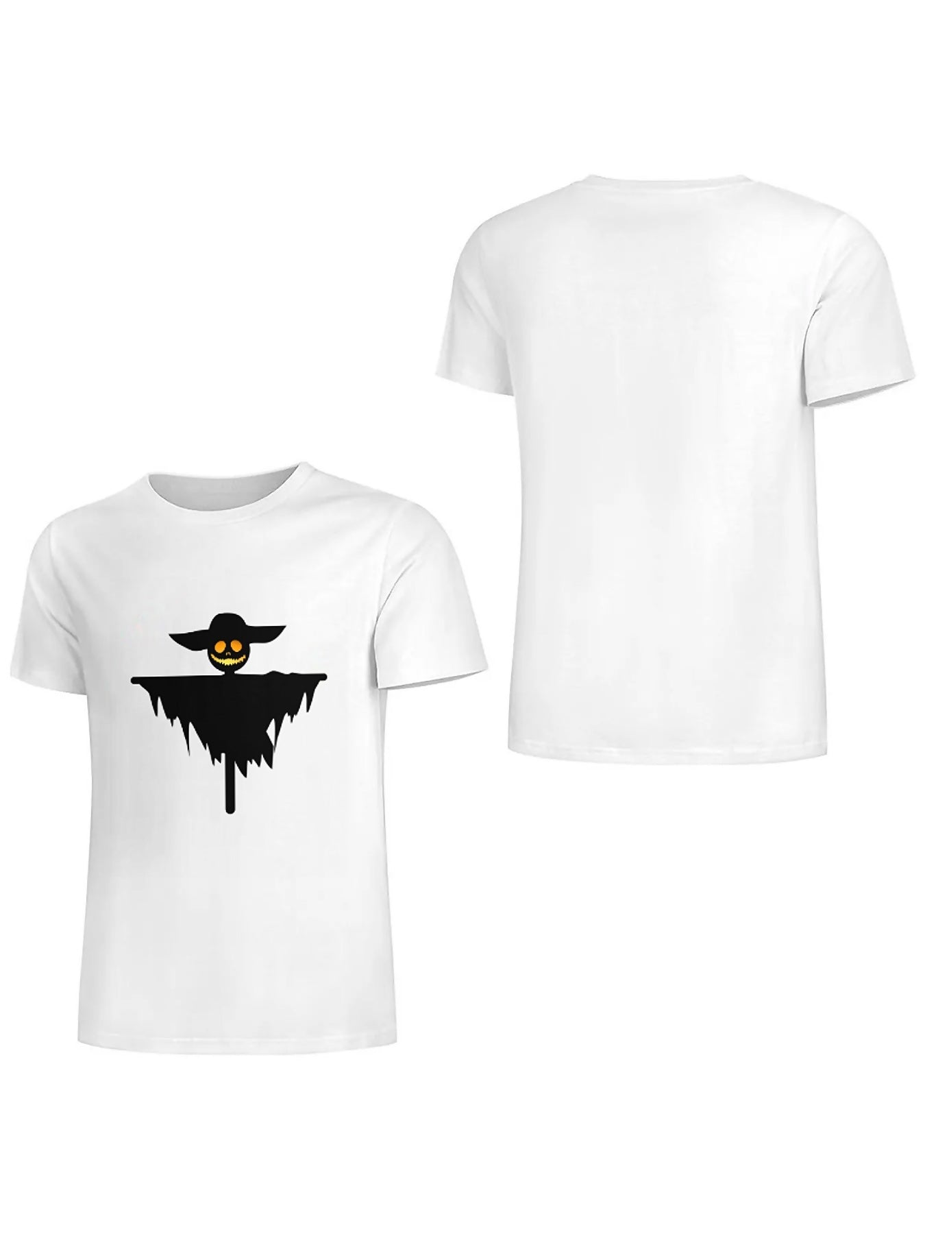 KevaMolly Graphic T Shirts for Women Summer Casual Halloween Printed Tee Cotton Tops Loose Fit