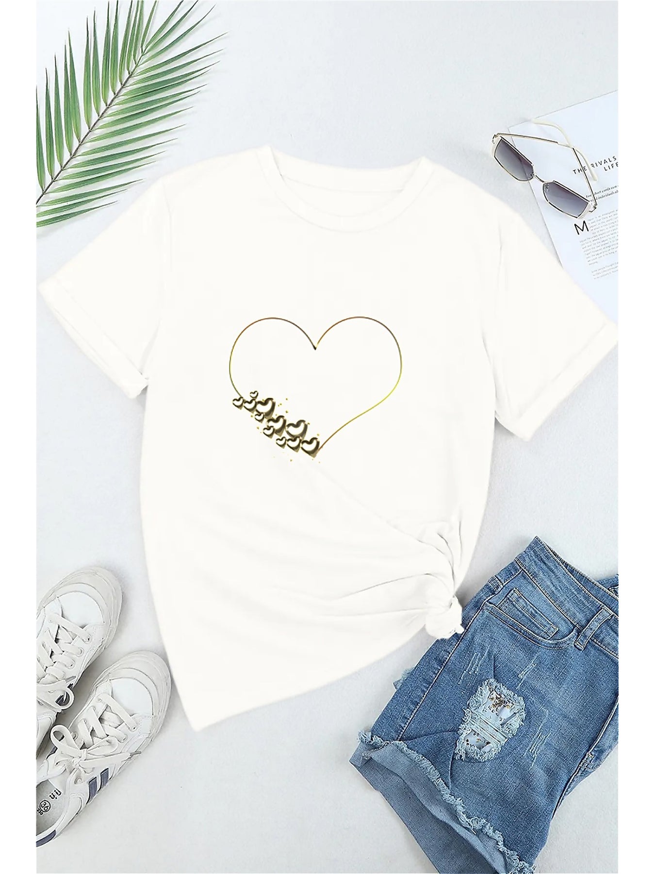KevaMolly Graphic T Shirts for Women Summer Casual Halloween Printed Tee Cotton Tops Loose Fit