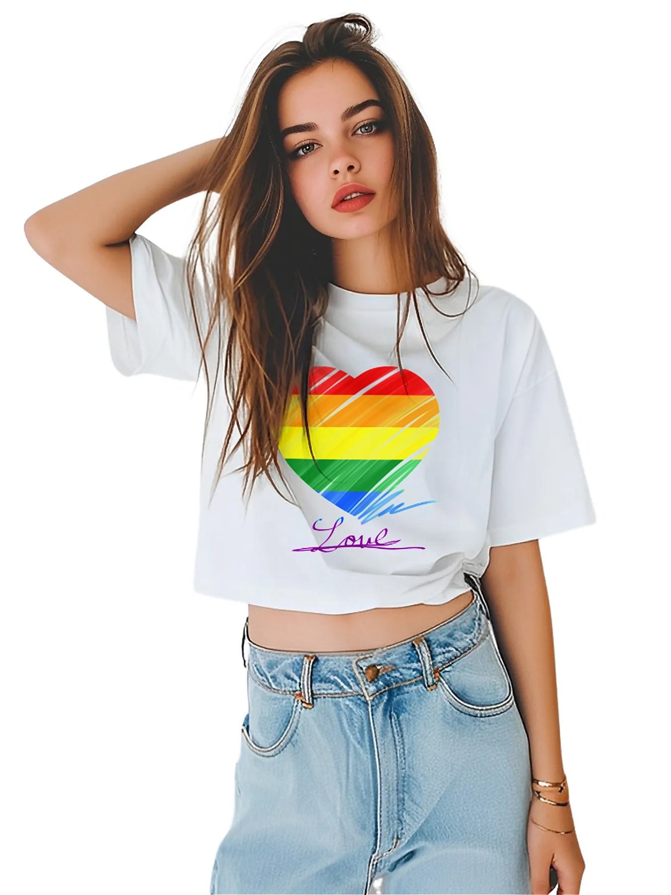 KevaMolly Graphic T Shirts for Women Summer Casual Halloween Printed Tee Cotton Tops Loose Fit