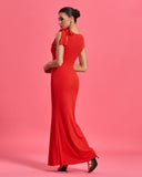 Simplicity Round Neck Maxi Dress