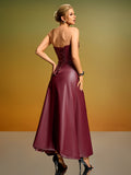 Wine Red Dress YH572