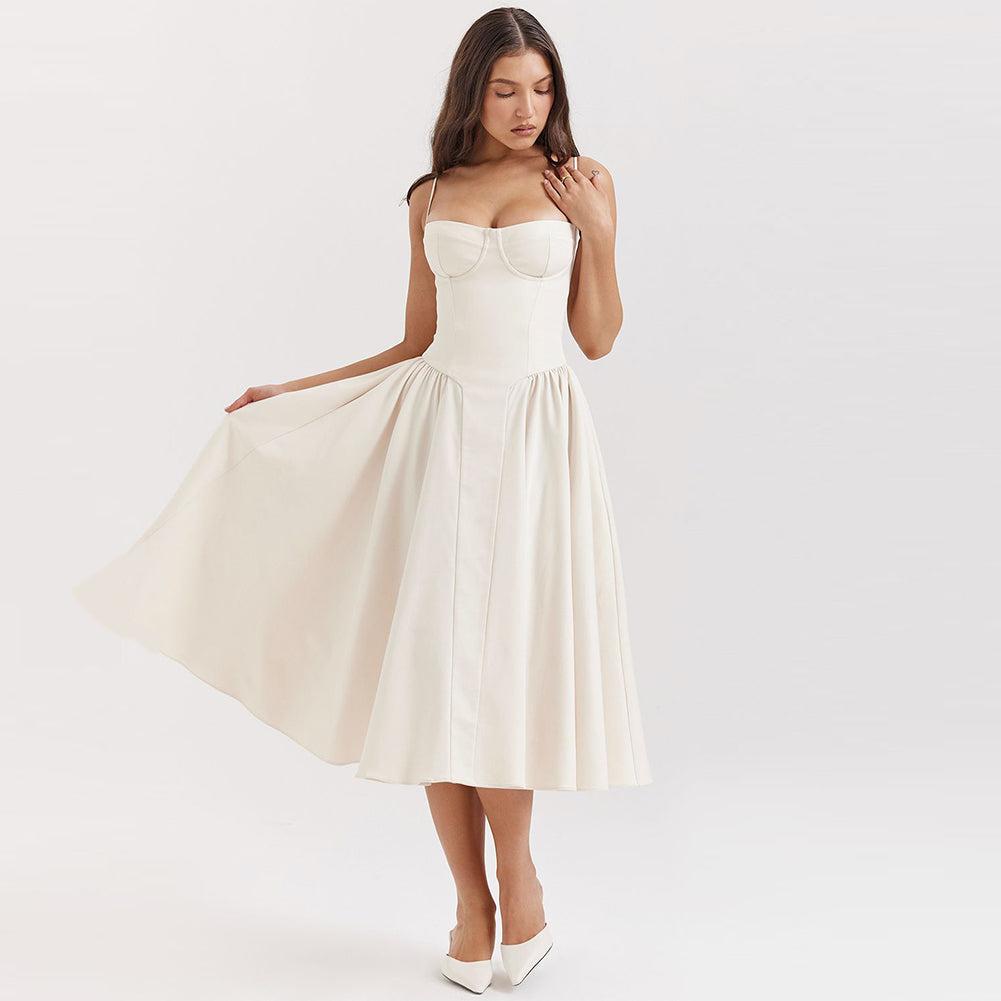 Apricot Dress ZNSBA1018