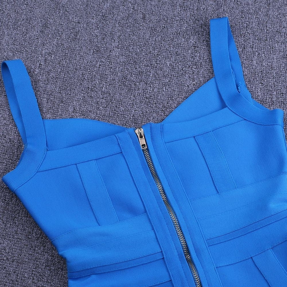 Strappy Sleeveless Backless Mini Bandage Dress PP19055 8 in wolddress