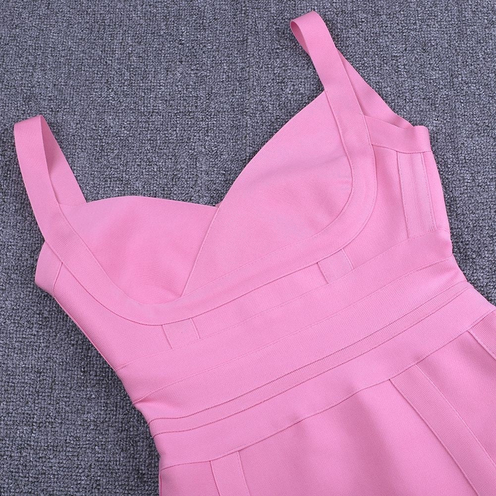 Strappy Sleeveless Backless Mini Bandage Dress PP19055 19 in wolddress