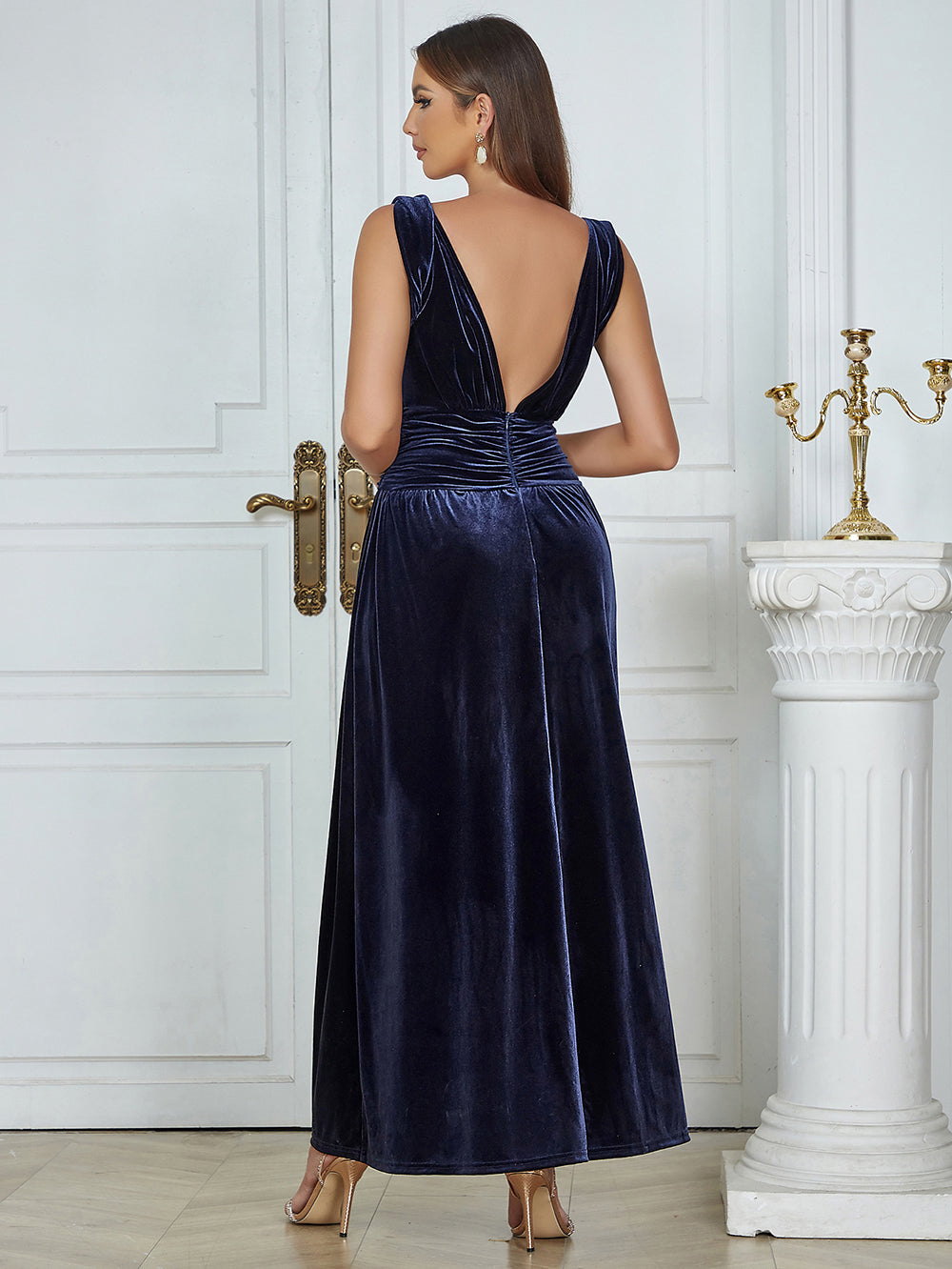 Blue Bodycon Dress HB03510
