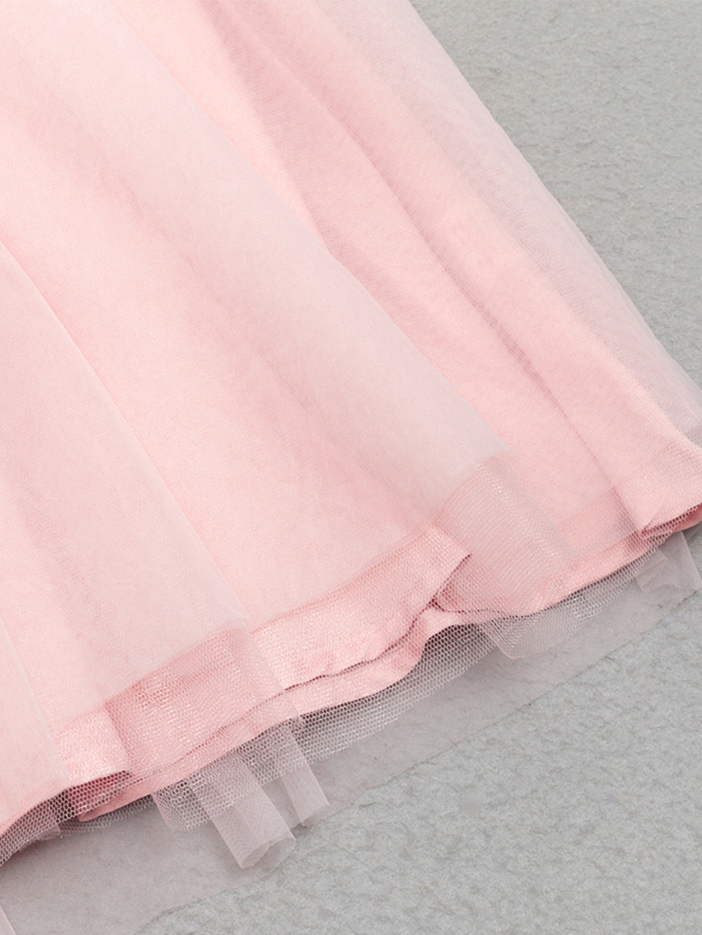 Off Shoulder Sleeveless Mesh Midi Bandage Dress HB100220