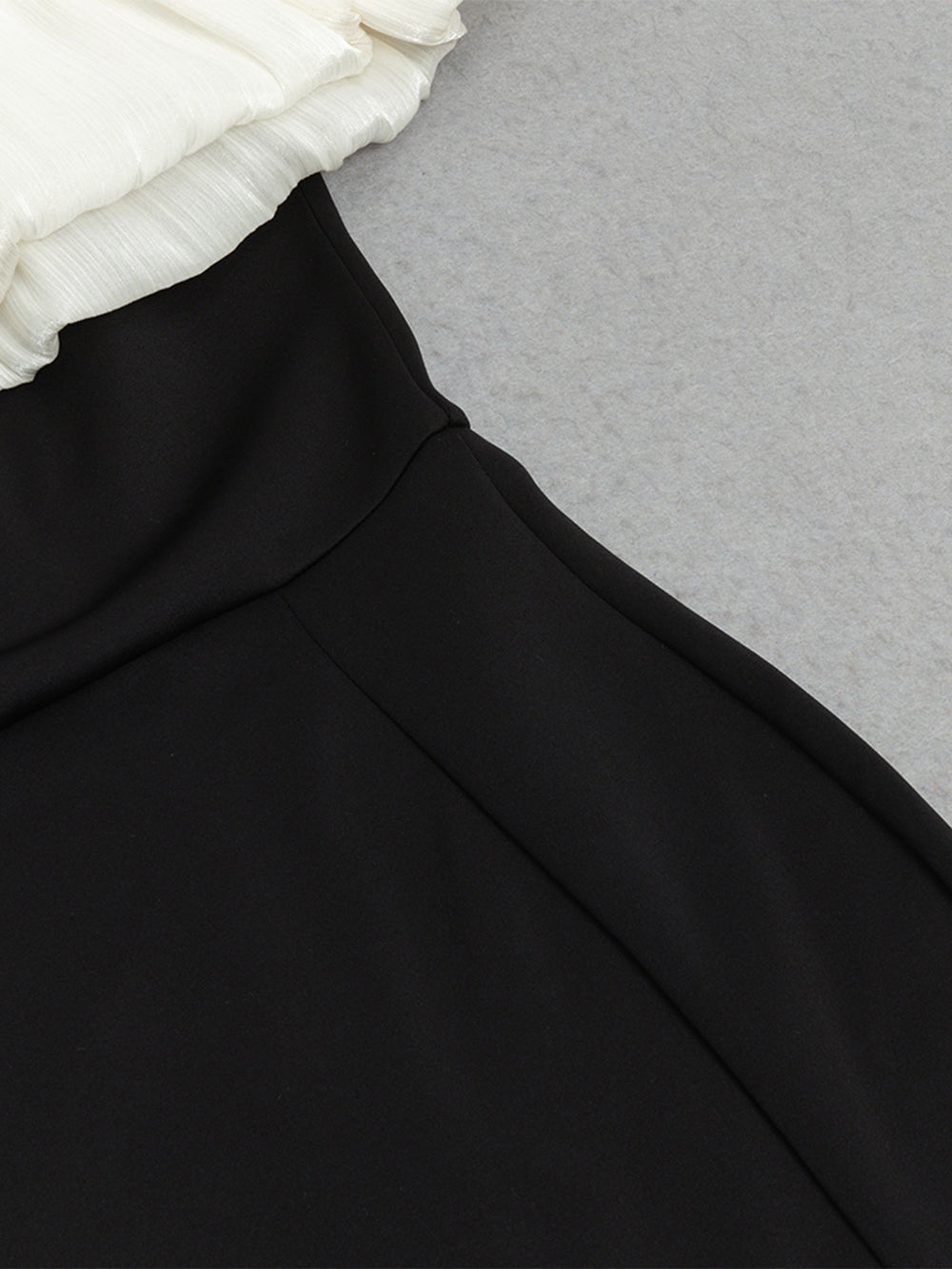 Off Shoulder Pearl Chain Maxi Bodycon Dress HB10093