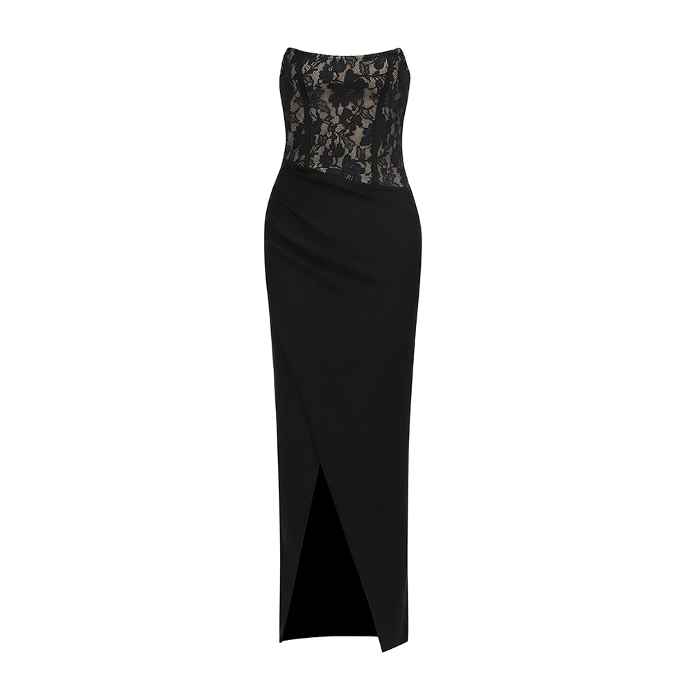 Black Bandage Dress HB7382 5
