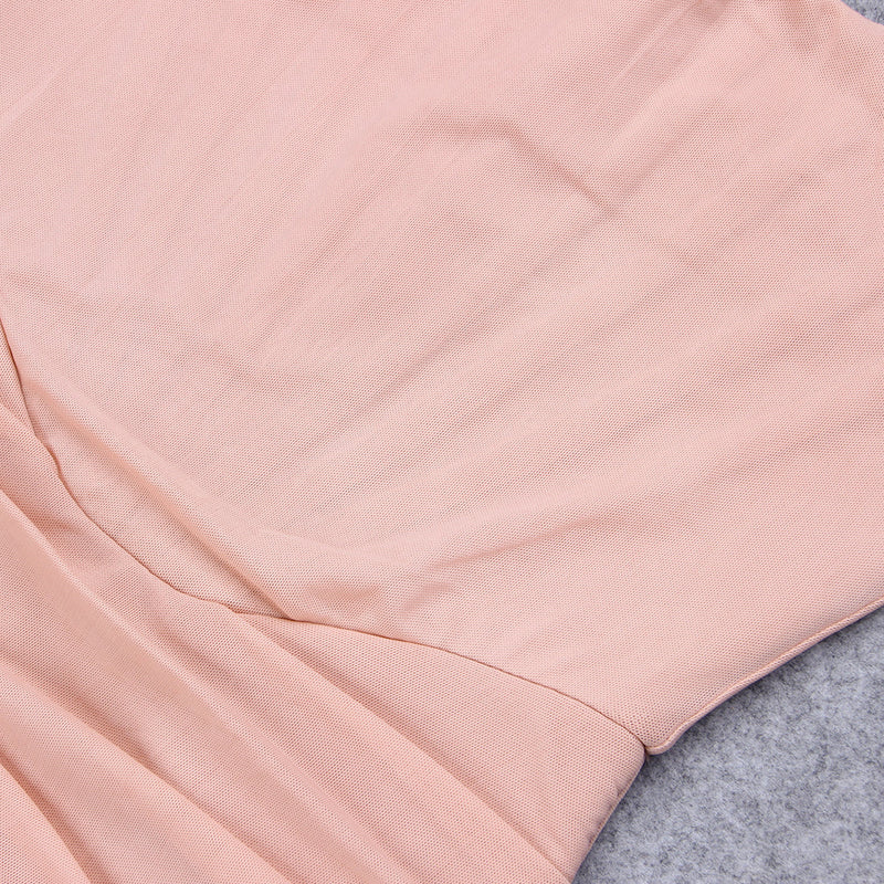 Pink Bandage Dress HL8256 5