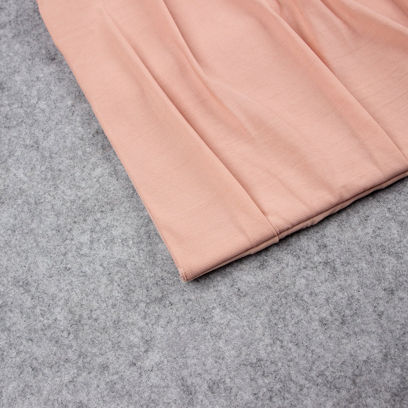 Pink Bandage Dress HL8256 6