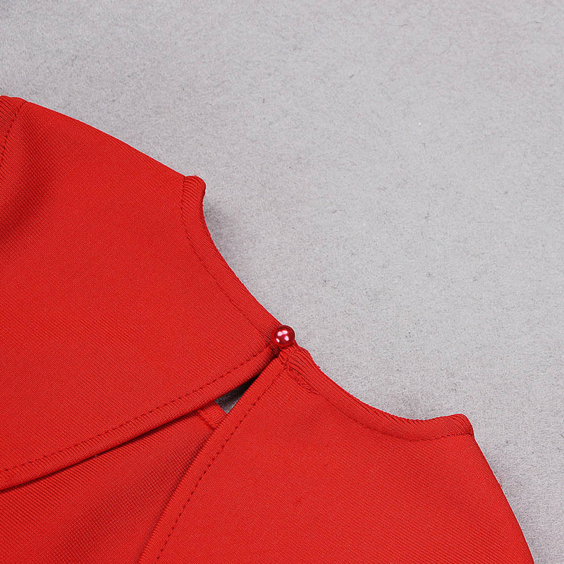 Red Bandage Dress HL8587 6