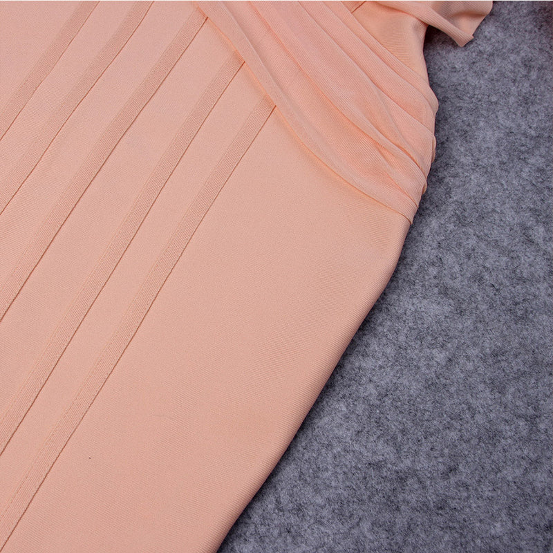 Pink Bandage Dress HL9020 7