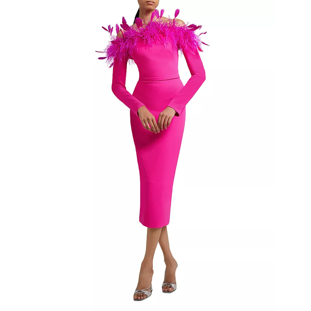 Rose Bandage Dress HL9162 1