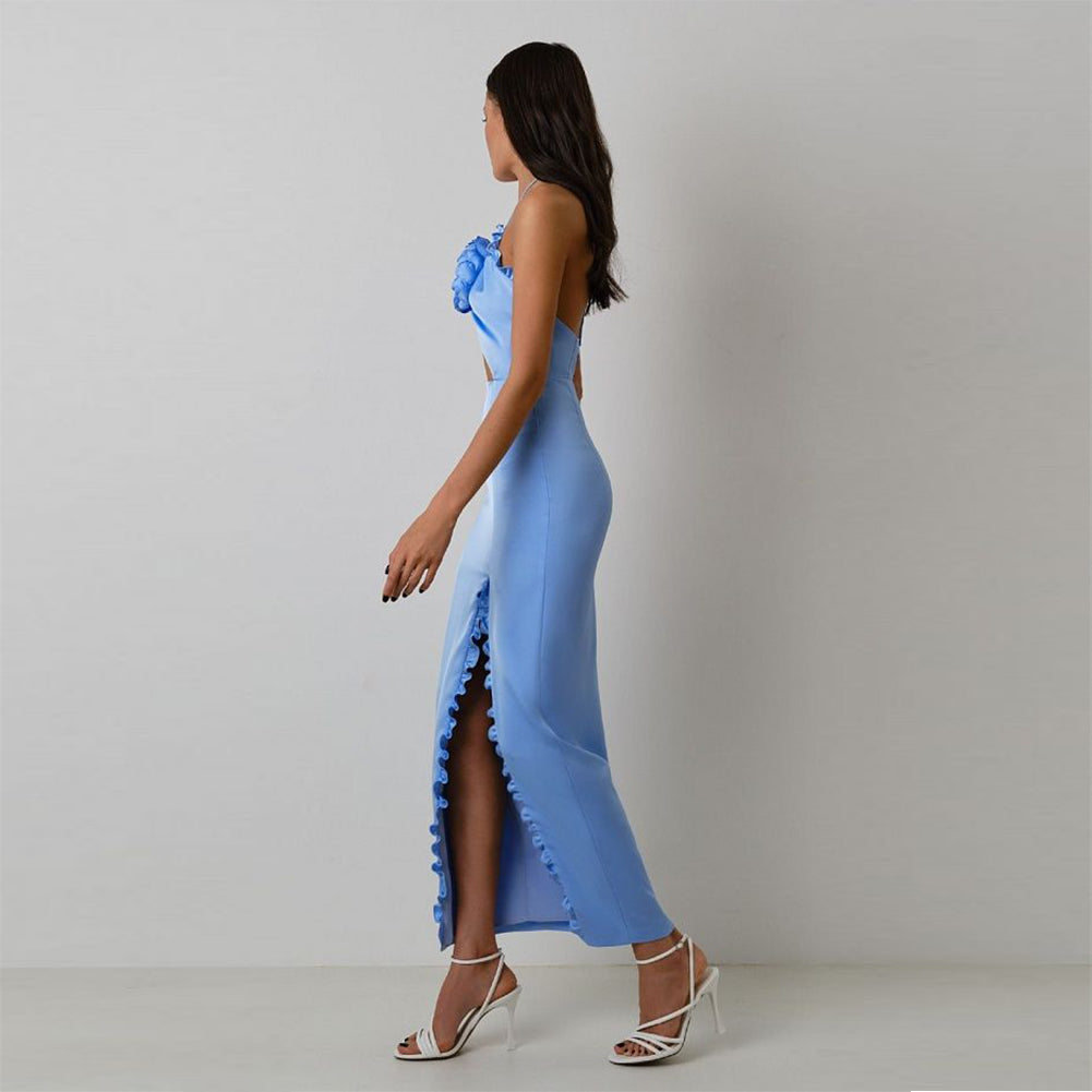 Blue Bandage Dress HL9243