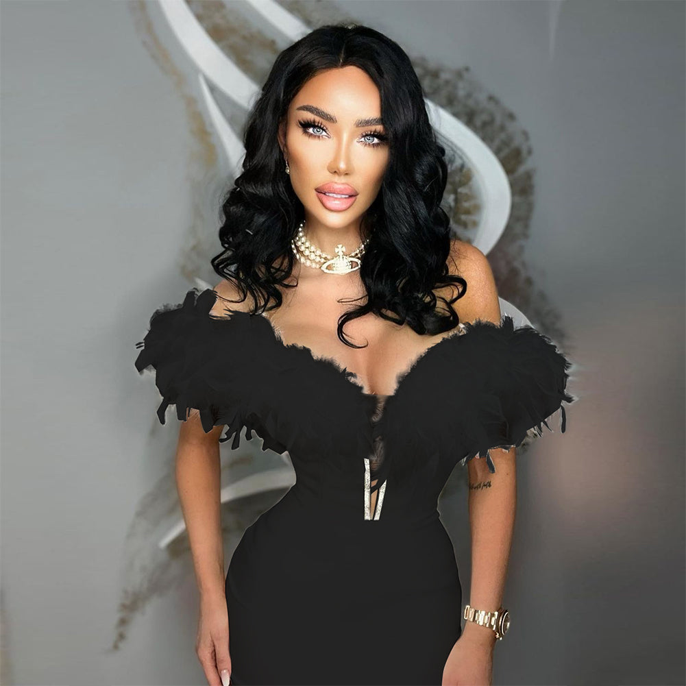 Black Bandage Dress HL9275
