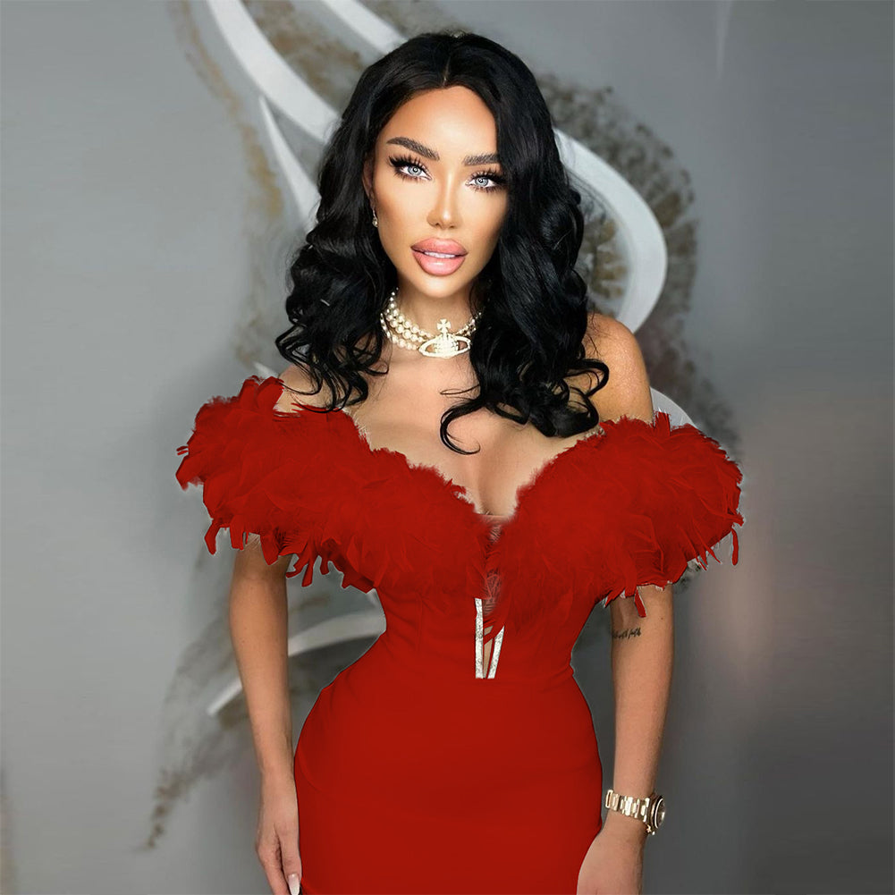 Red Bandage Dress HL9275