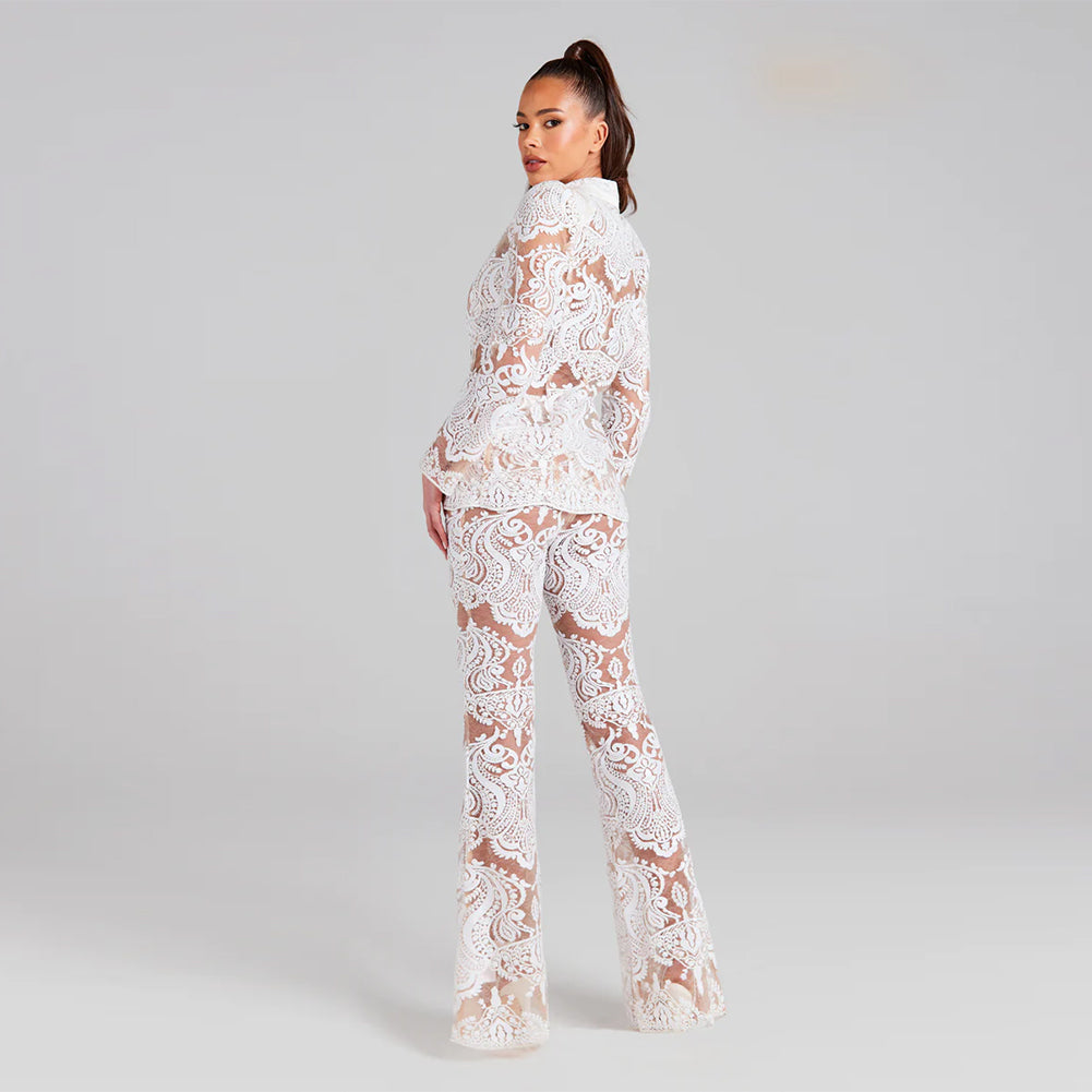 White Bodycon Set HL9305