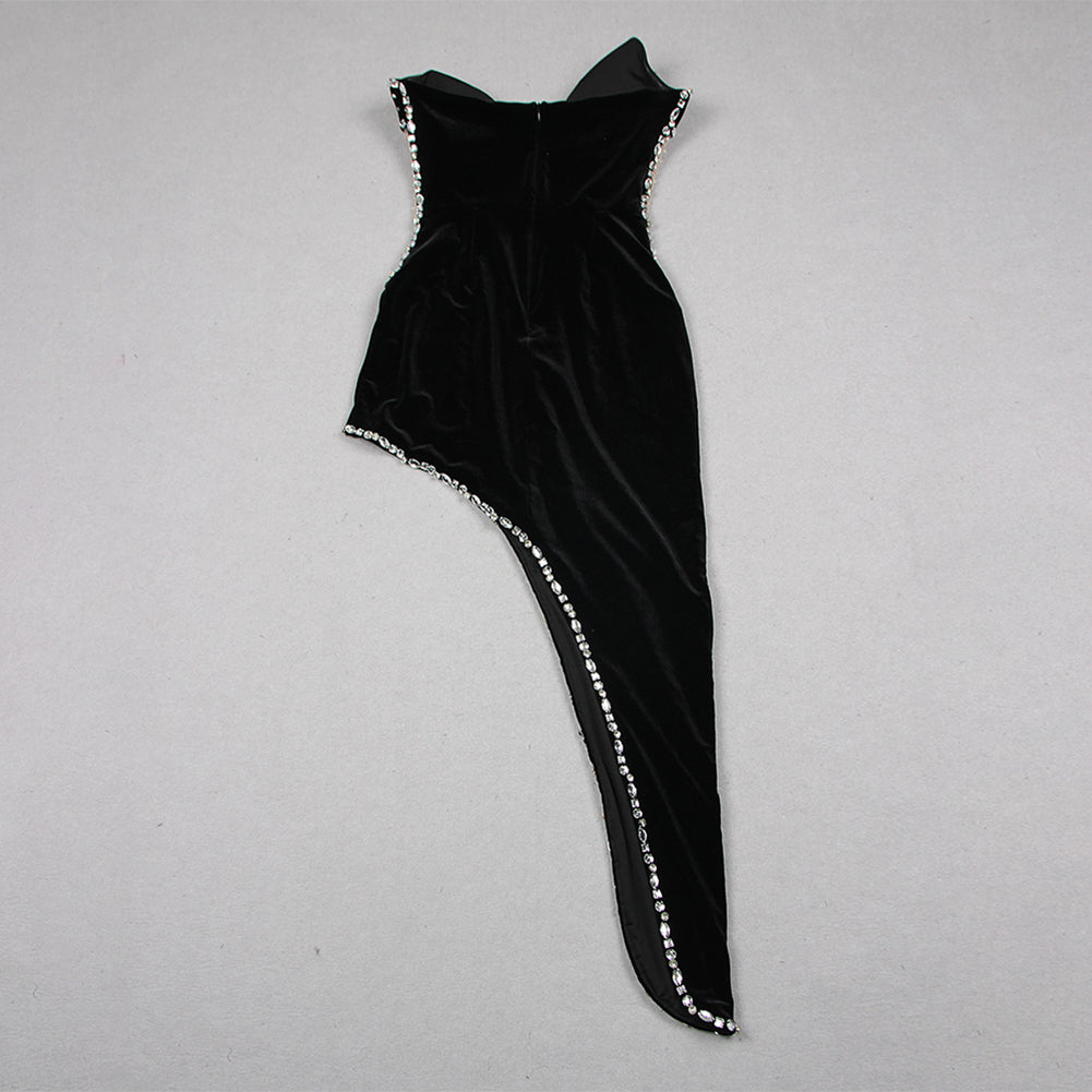 Black Bodycon Dress HL9484