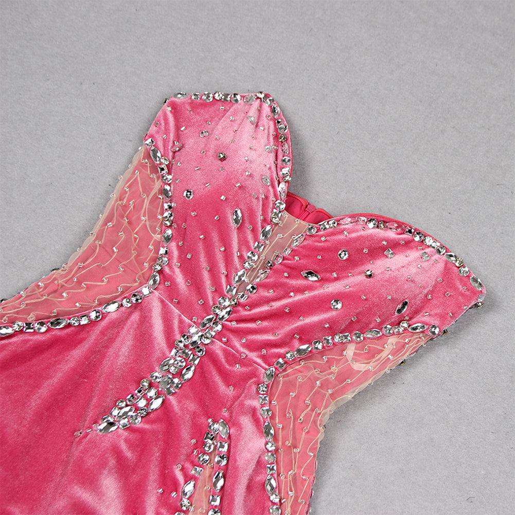 Pink Bodycon Dress HL9484