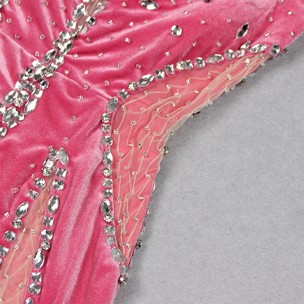 Pink Bodycon Dress HL9484
