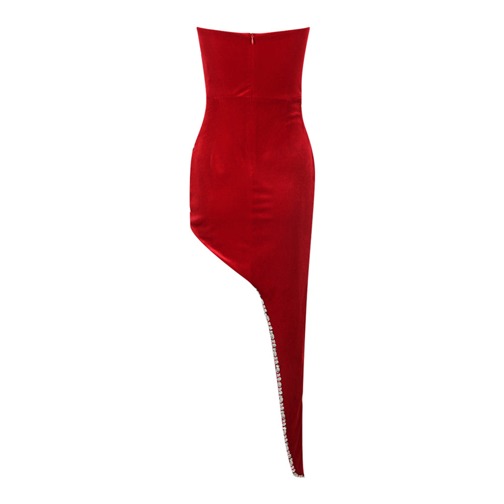 Red Bodycon Dress HL9484