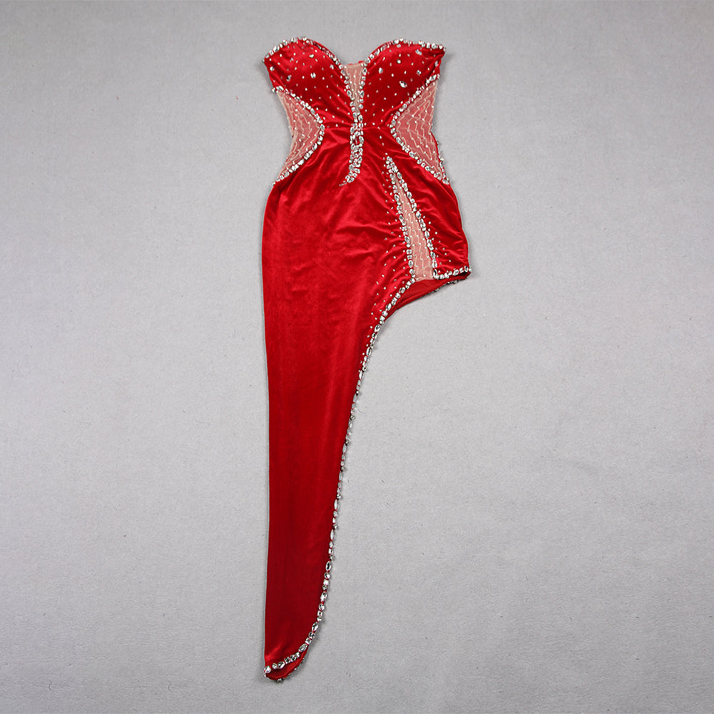 Red Bodycon Dress HL9484