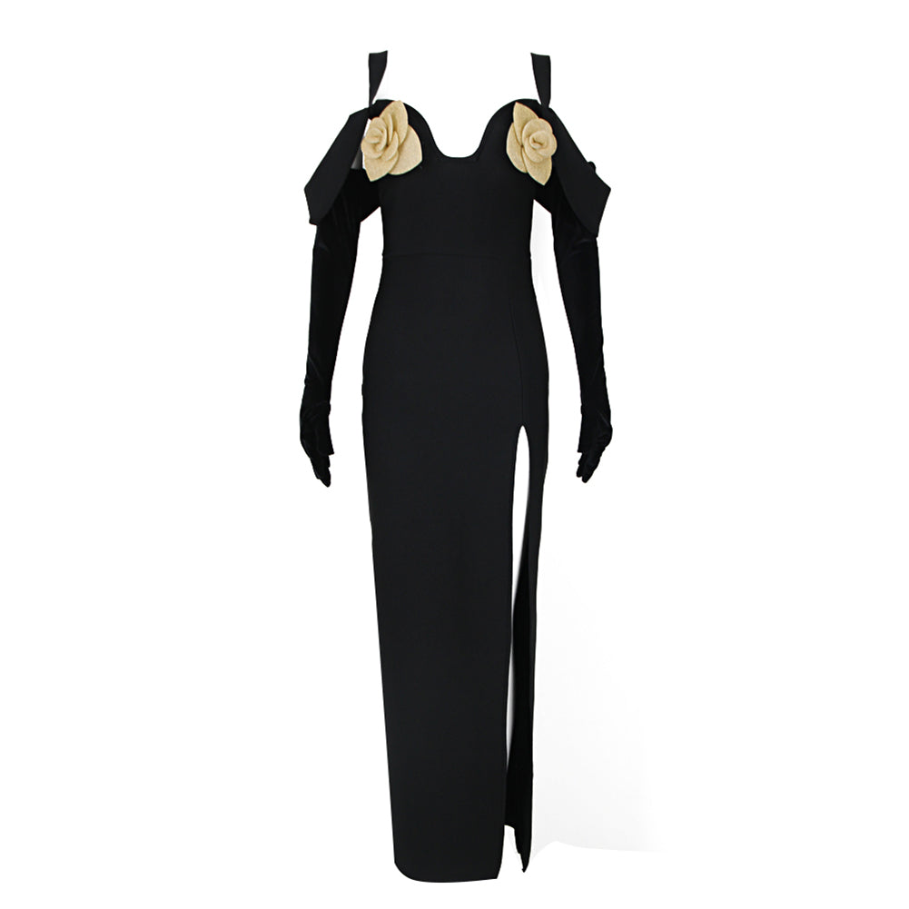 Black Bandage Dress HL9532