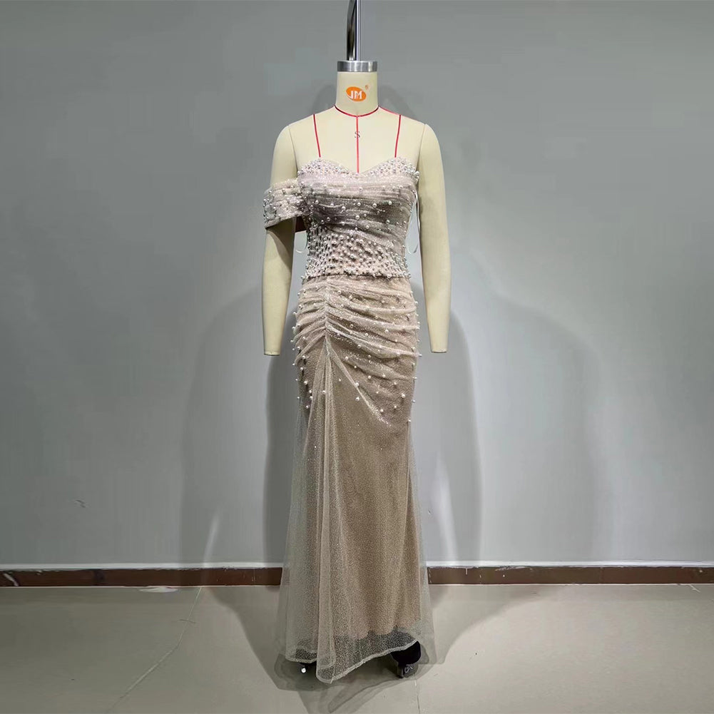 Apricot Bodycon Dress HT1002