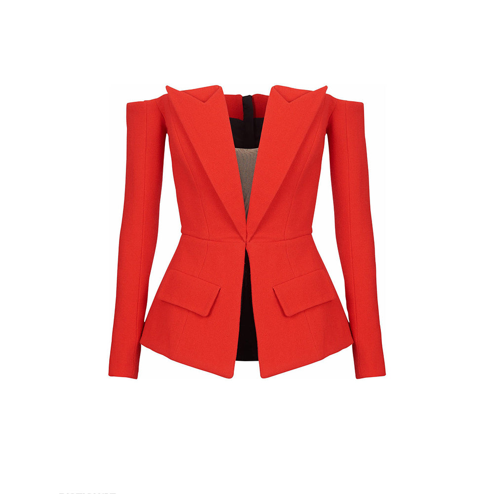 Red Bodycon Top HT1005