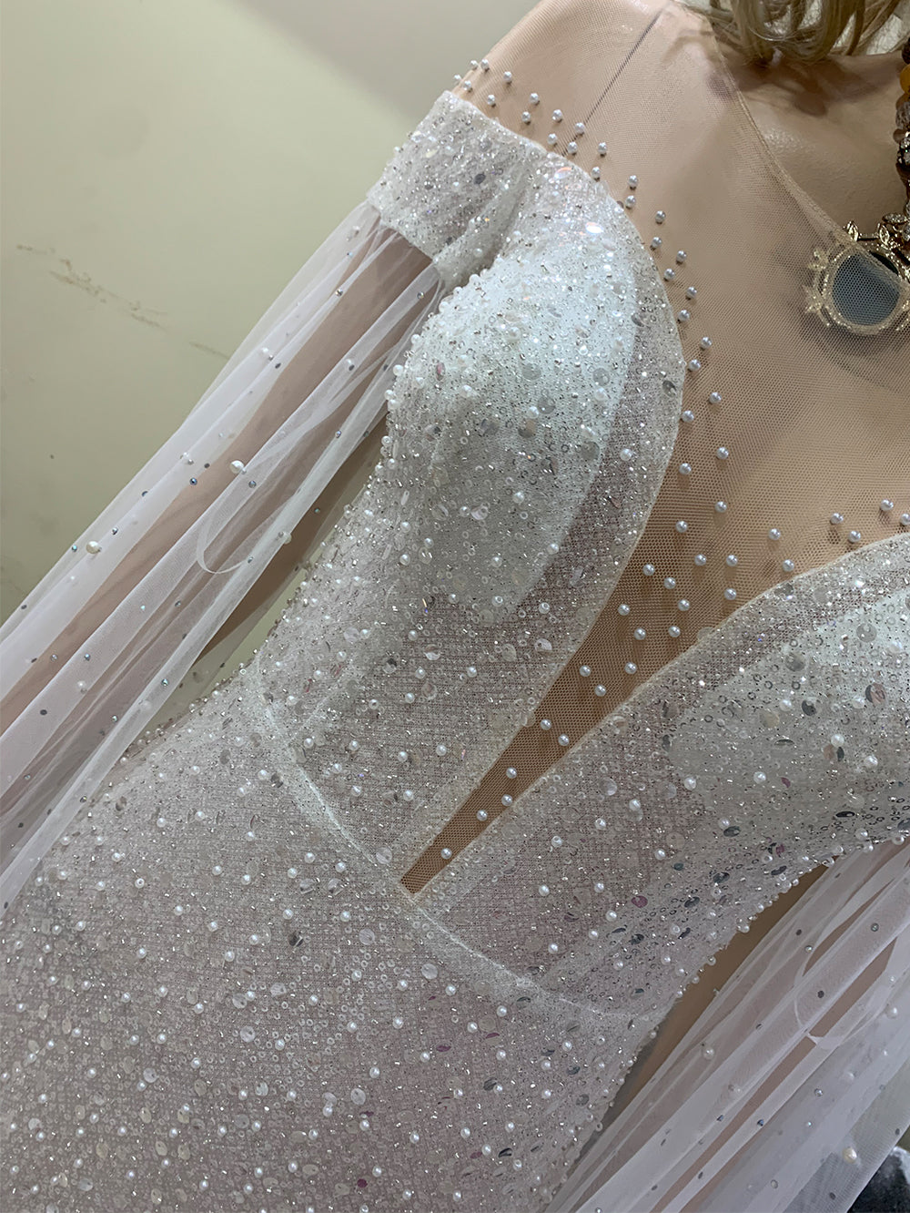 White Bodycon Dress HT3034