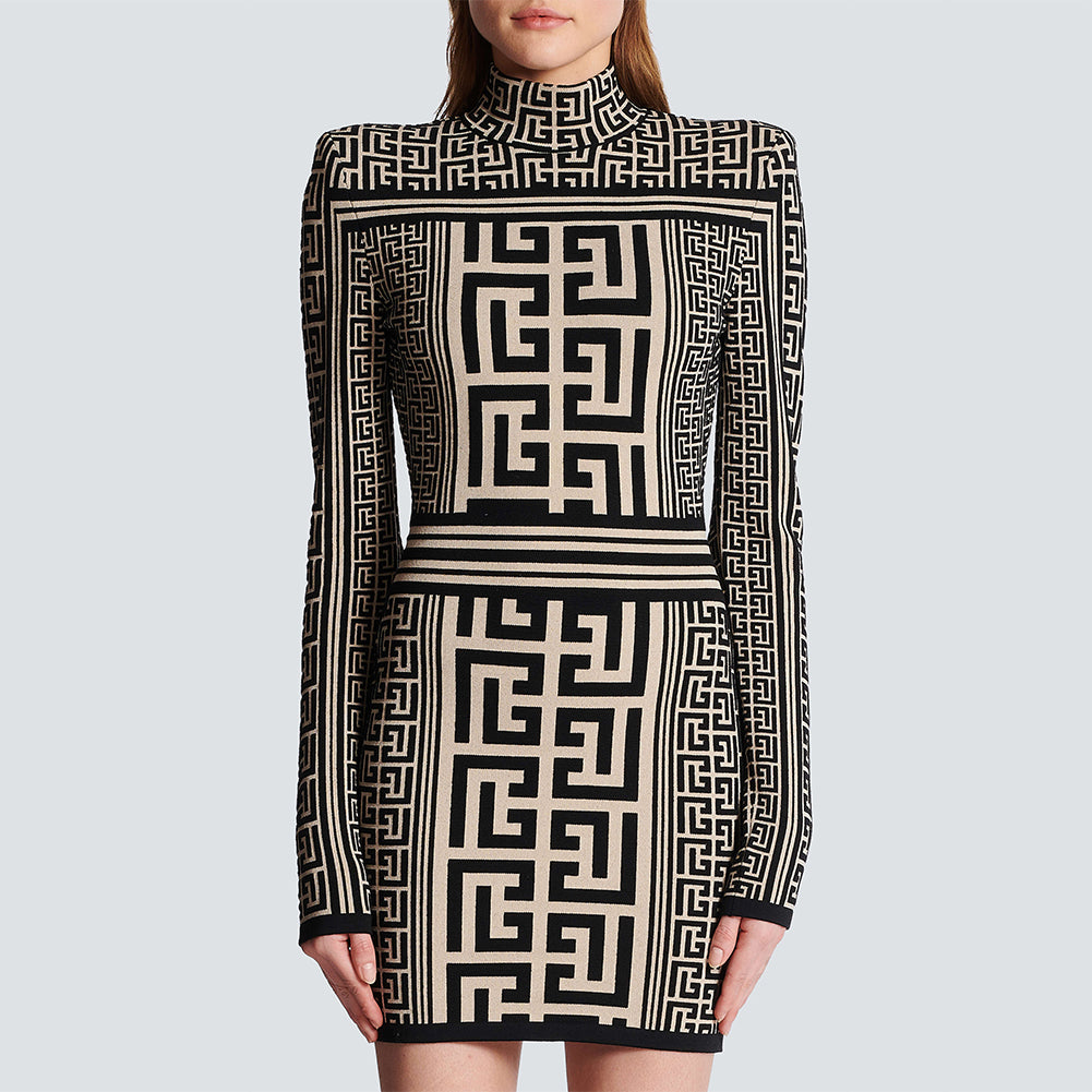 Black Bodycon Dress HT3048