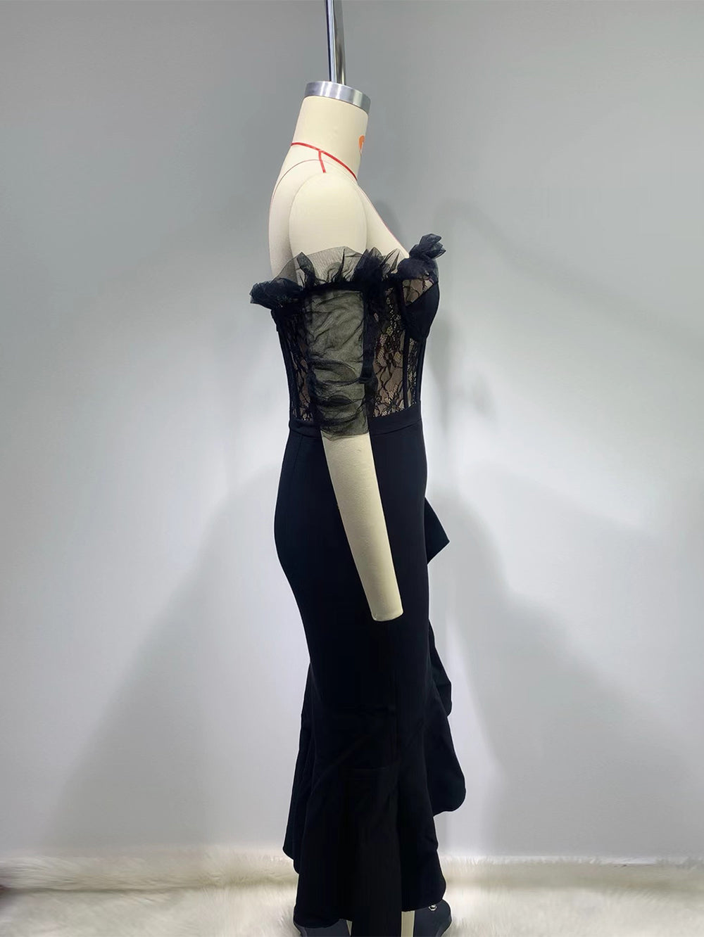 Black Bodycon Dress HT942