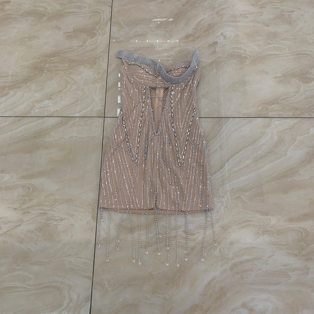 Apricot Bodycon Dress HT968