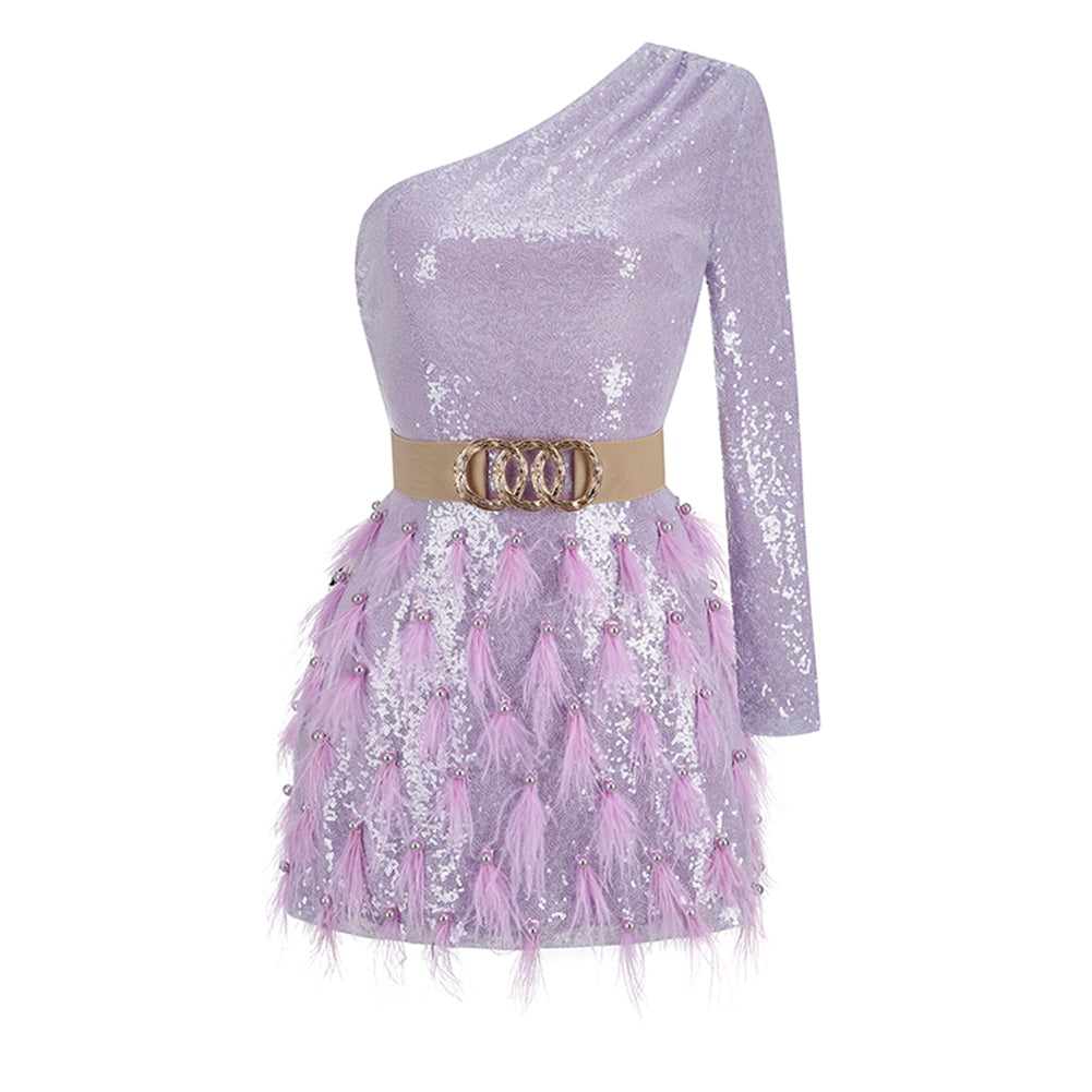 Purple Dress KLYF1017