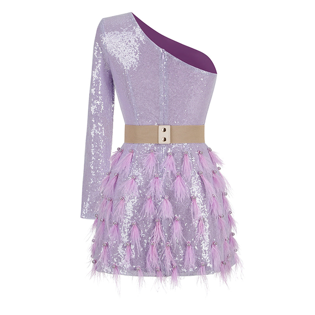 Purple Dress KLYF1017