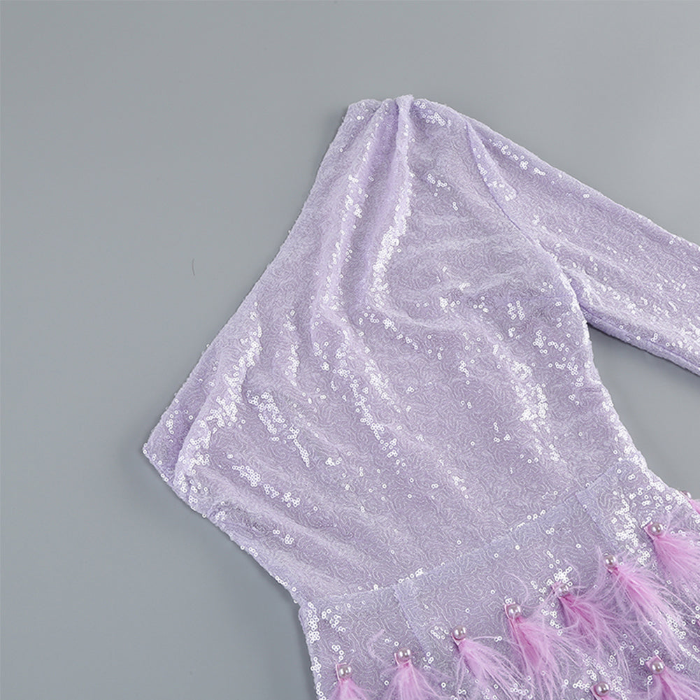Purple Dress KLYF1017