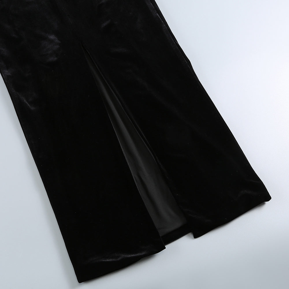 Strapless Sleeveless Elegant Dress KLYF1057