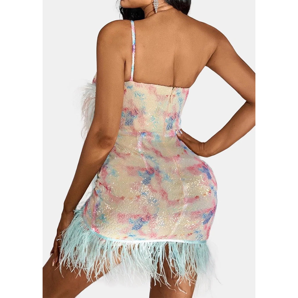 Flower Bodycon Dress KLYF702 4