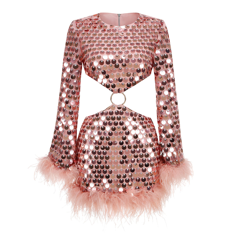 Pink Dress KLYF843