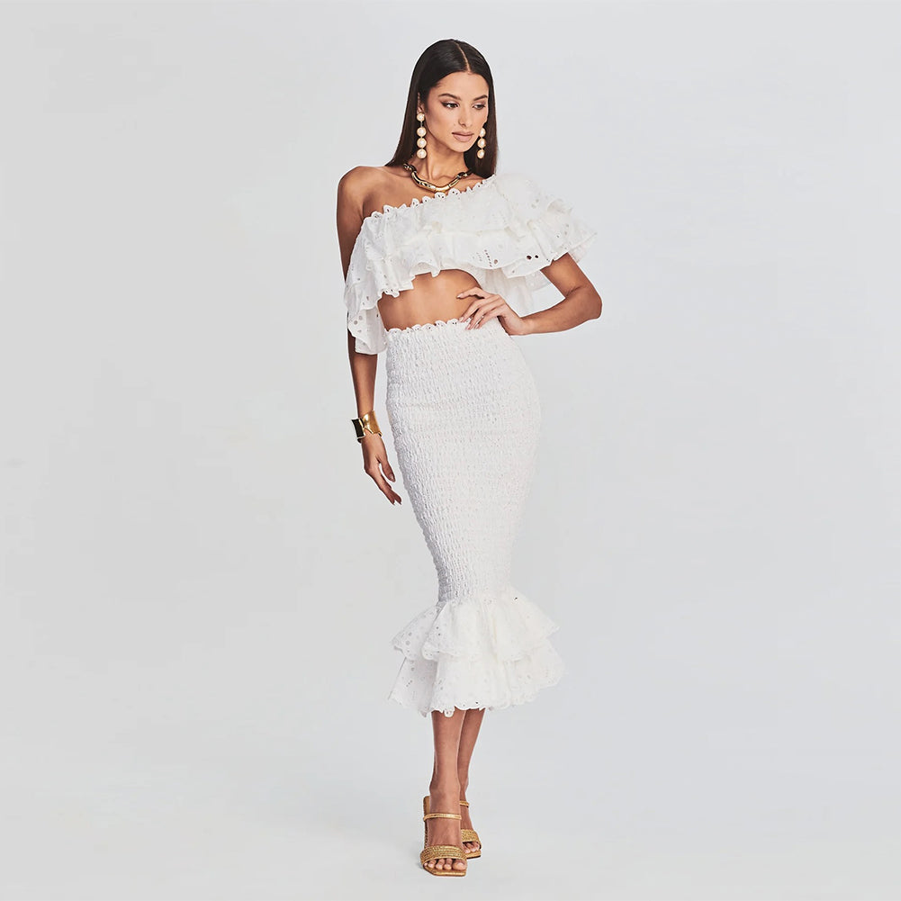 White Dress KLYF888